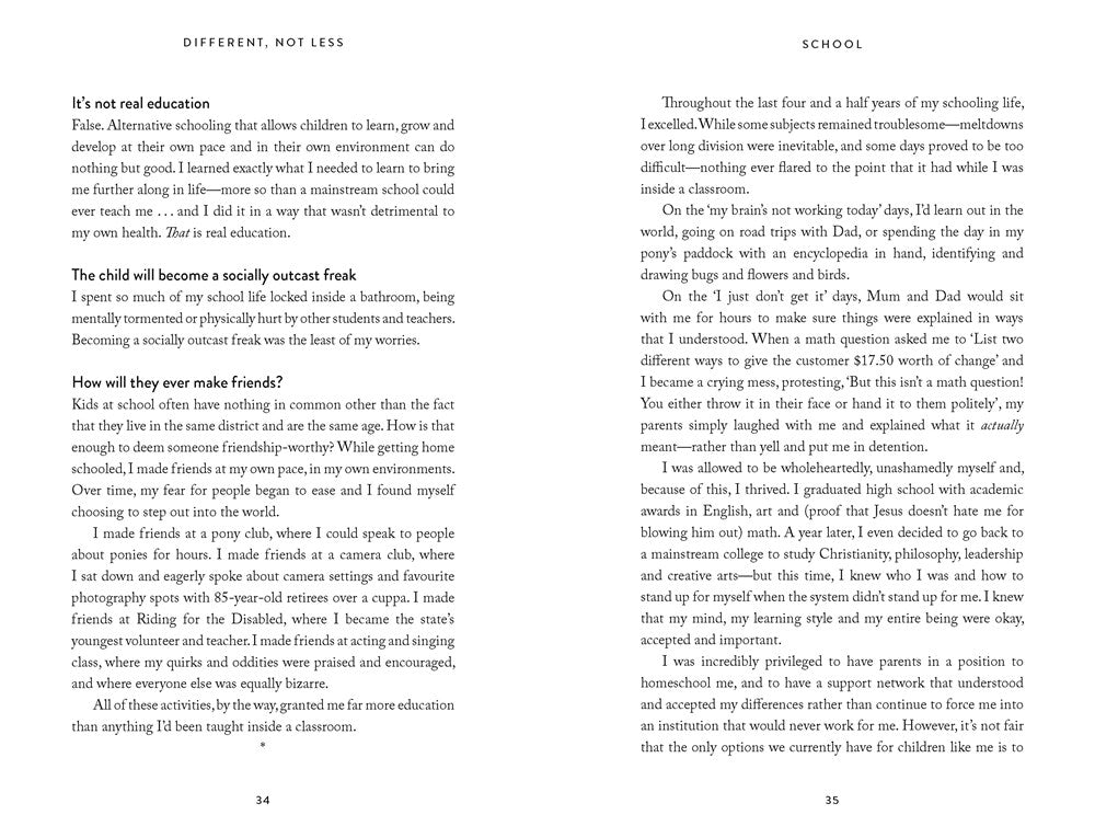 Different, Not Less: A neurodivergent's guide to embracing your true self and finding your happily ever after