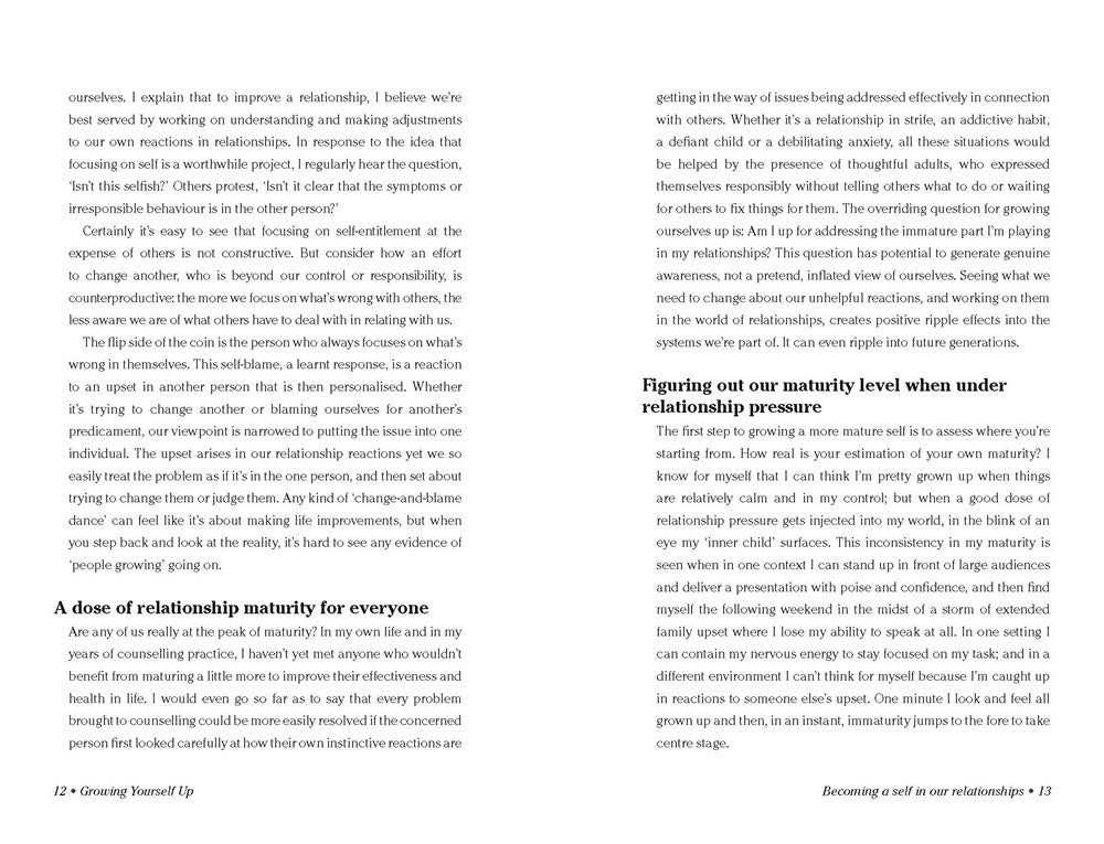 Growing Yourself Up, 2nd Edition