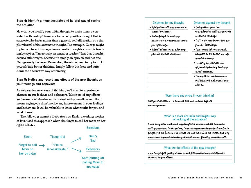 Cognitive Behavioral Therapy Made Simple: 10 Strategies for Managing Anxiety, Depression, Anger, Panic, and Worry