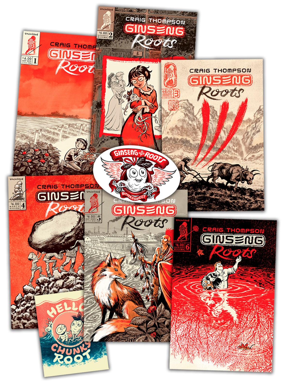 Ginseng Roots 1-6: Set of Issues 1-6