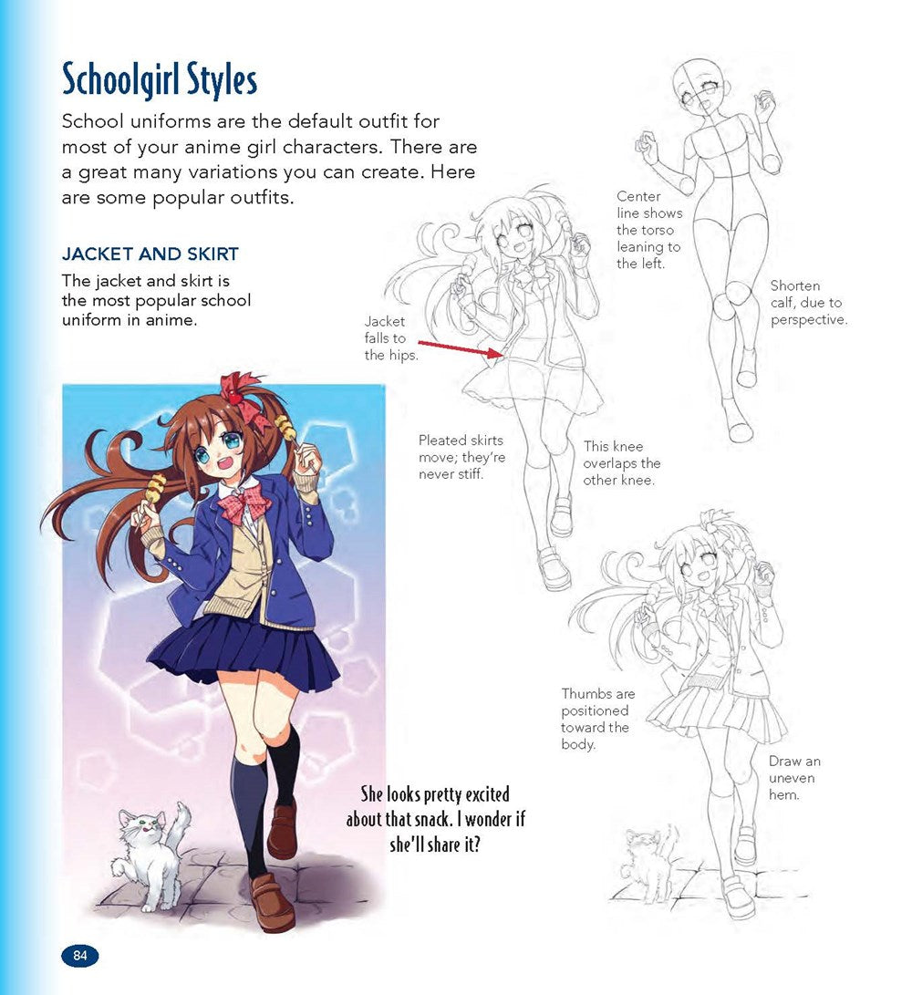 Master Guide to Drawing Anime: Amazing Girls: How to Draw Essential Character Types from Simple Templates - A How to Draw Anime / Manga Step by Step Book Series (Volume 2)