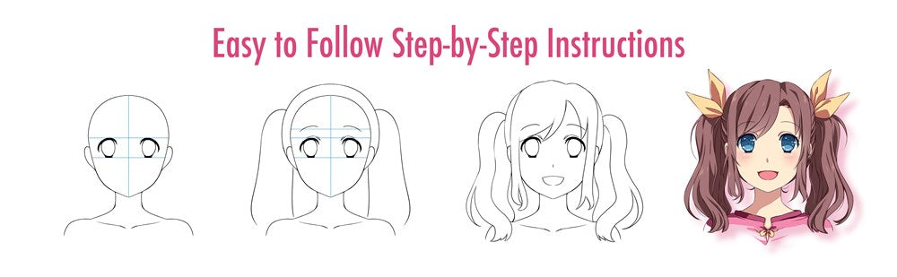 Master Guide to Drawing Anime: Amazing Girls: How to Draw Essential Character Types from Simple Templates - A How to Draw Anime / Manga Step by Step Book Series (Volume 2)