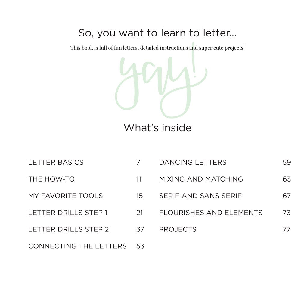 Hand Lettering 101: A Step-by-Step Calligraphy Workbook for Beginners (Gold Spiral-Bound Workbook with Gold Corner Protectors)