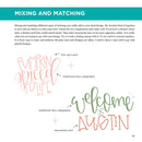 Hand Lettering 101: A Step-by-Step Calligraphy Workbook for Beginners (Gold Spiral-Bound Workbook with Gold Corner Protectors)