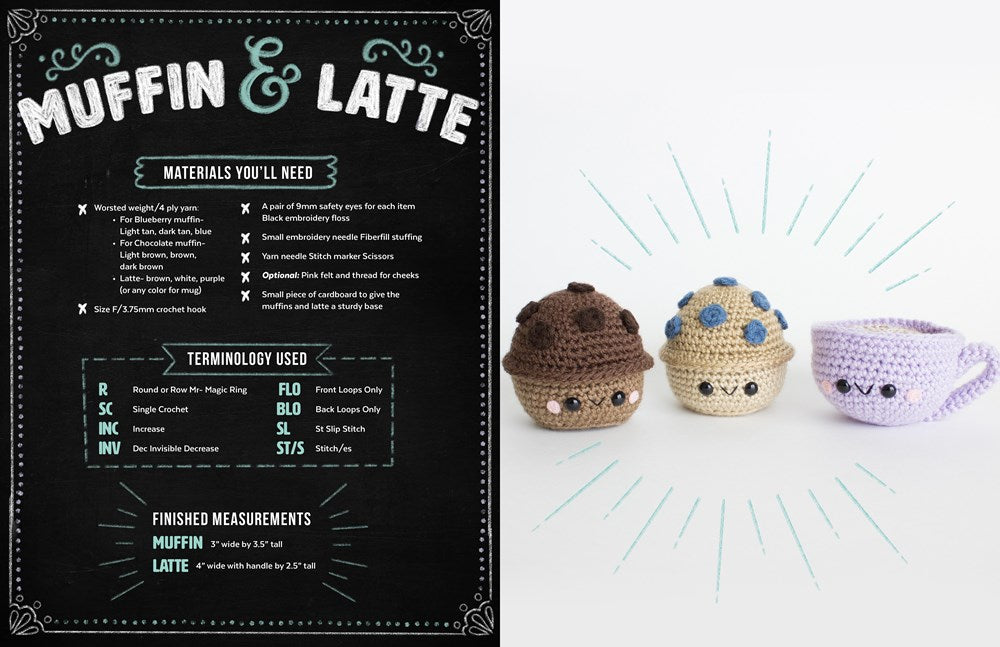 Crochet Cafe: Recipes for Amigurumi Crochet Patterns