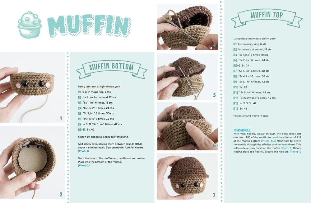 Crochet Cafe: Recipes for Amigurumi Crochet Patterns