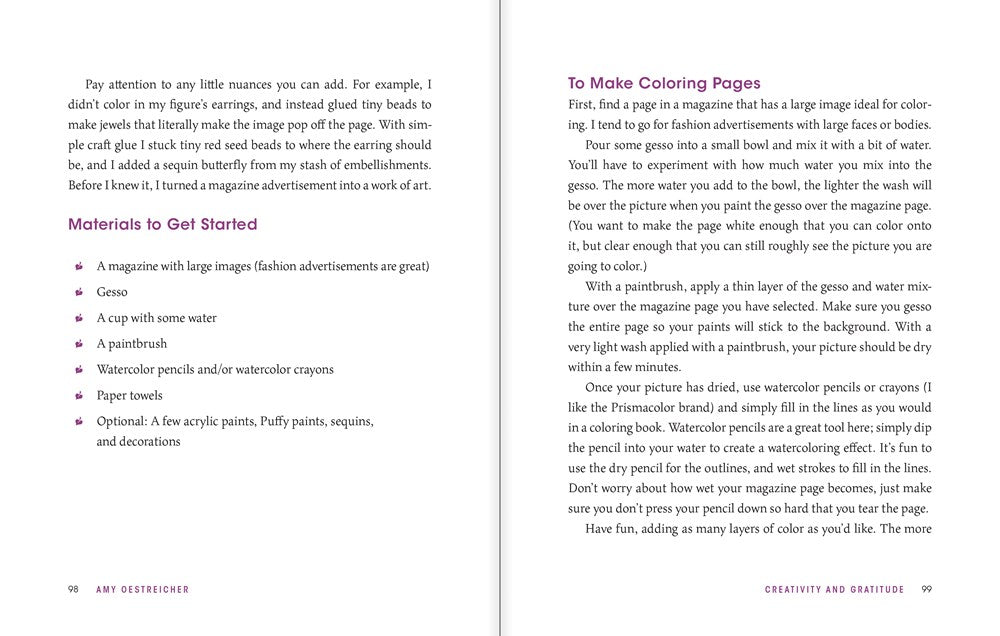 Creativity and Gratitude