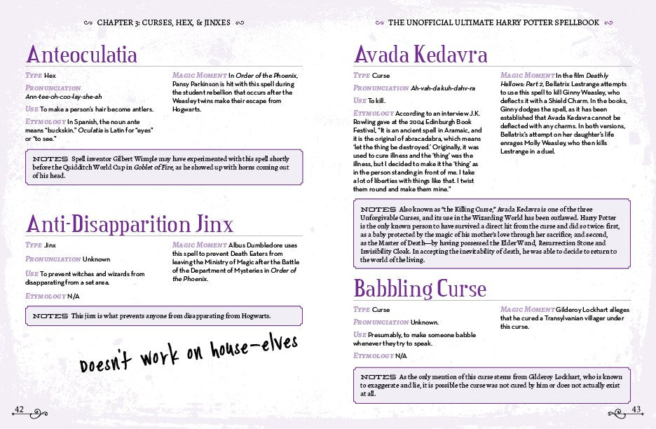 The Unofficial Ultimate Harry Potter Spellbook