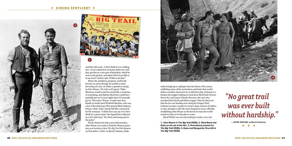 DUKE: The Official John Wayne Movie Book