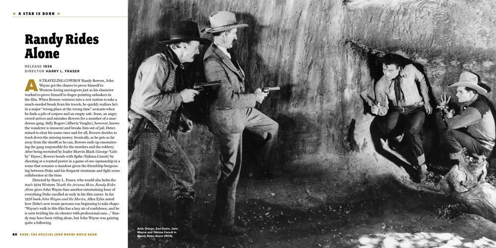 DUKE: The Official John Wayne Movie Book