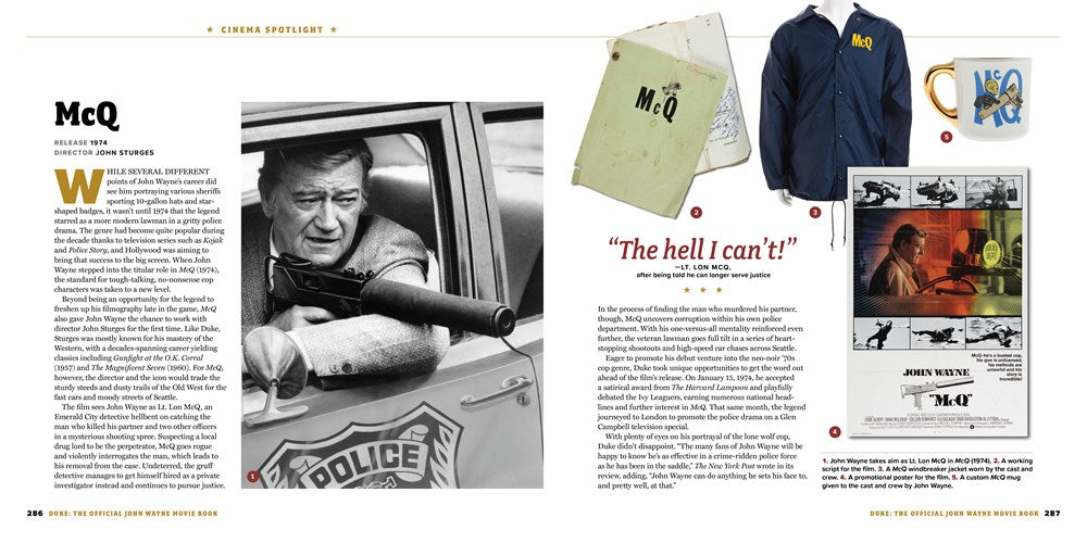 DUKE: The Official John Wayne Movie Book