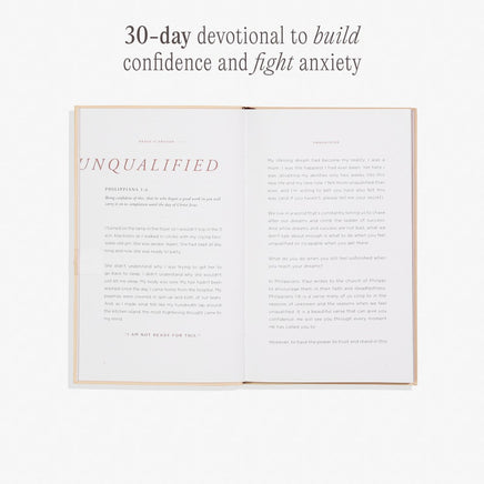 Grace Is Enough: A 30-Day Christian Devotional to Help Women Turn Anxiety and Insecurity into Confidence