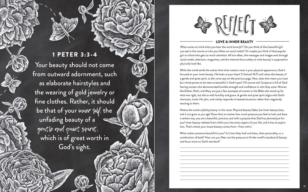 Prayer Journal for Teen Girls: 52-Week Scripture, Devotional, & Guided Prayer Journal