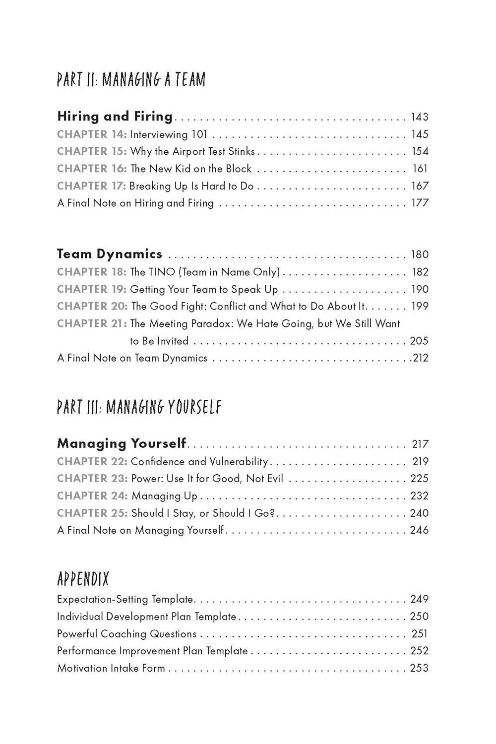 Bringing Up the Boss