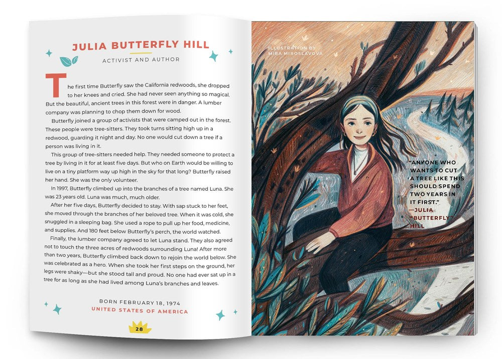 Rebel Girls Climate Warriors: 25 Tales of Women Who Protect the Earth