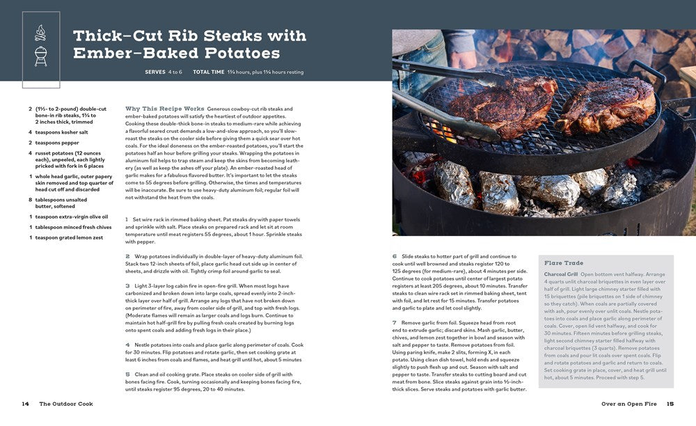 The Outdoor Cook: How to Cook Anything Outside Using Your Grill, Fire Pit, Flat-Top Grill, and More
