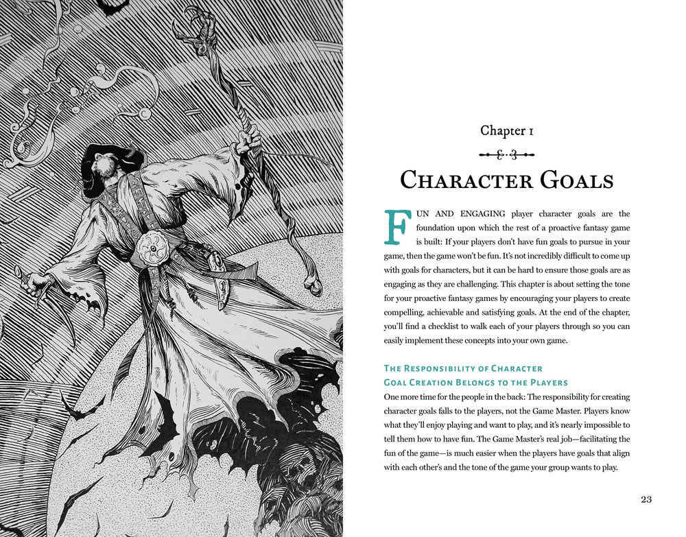 The Game Master's Handbook of Proactive Roleplaying: Guidelines and strategies for running PC-driven narratives in 5E adventures (The Game Master Series)