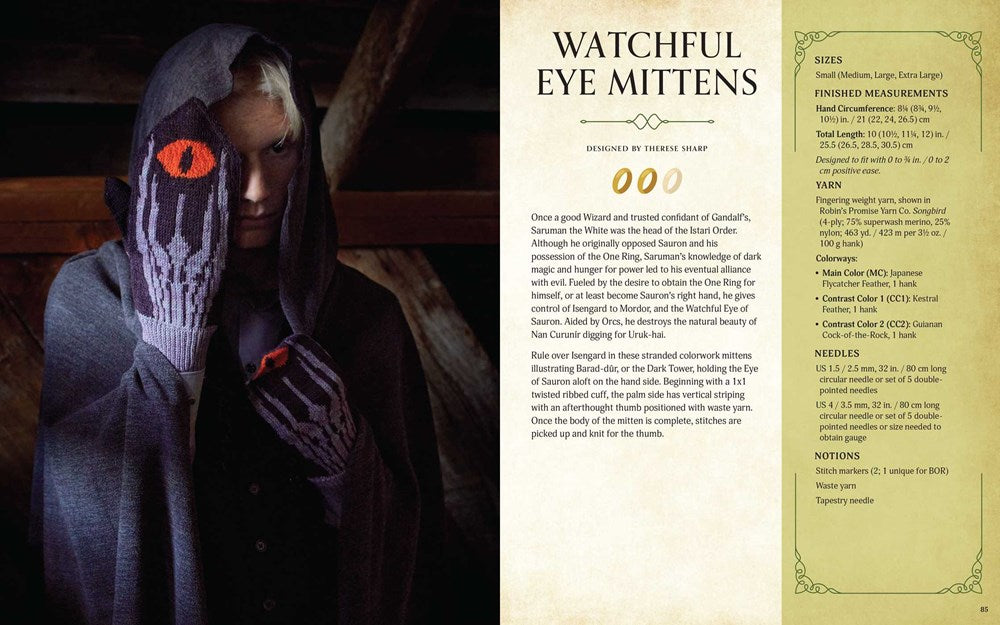 The Fellowship of the Knits: Lord of the Rings: The Unofficial Knitting Book