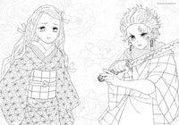 Demon Slayer: Kimetsu no Yaiba: The Official Coloring Book
