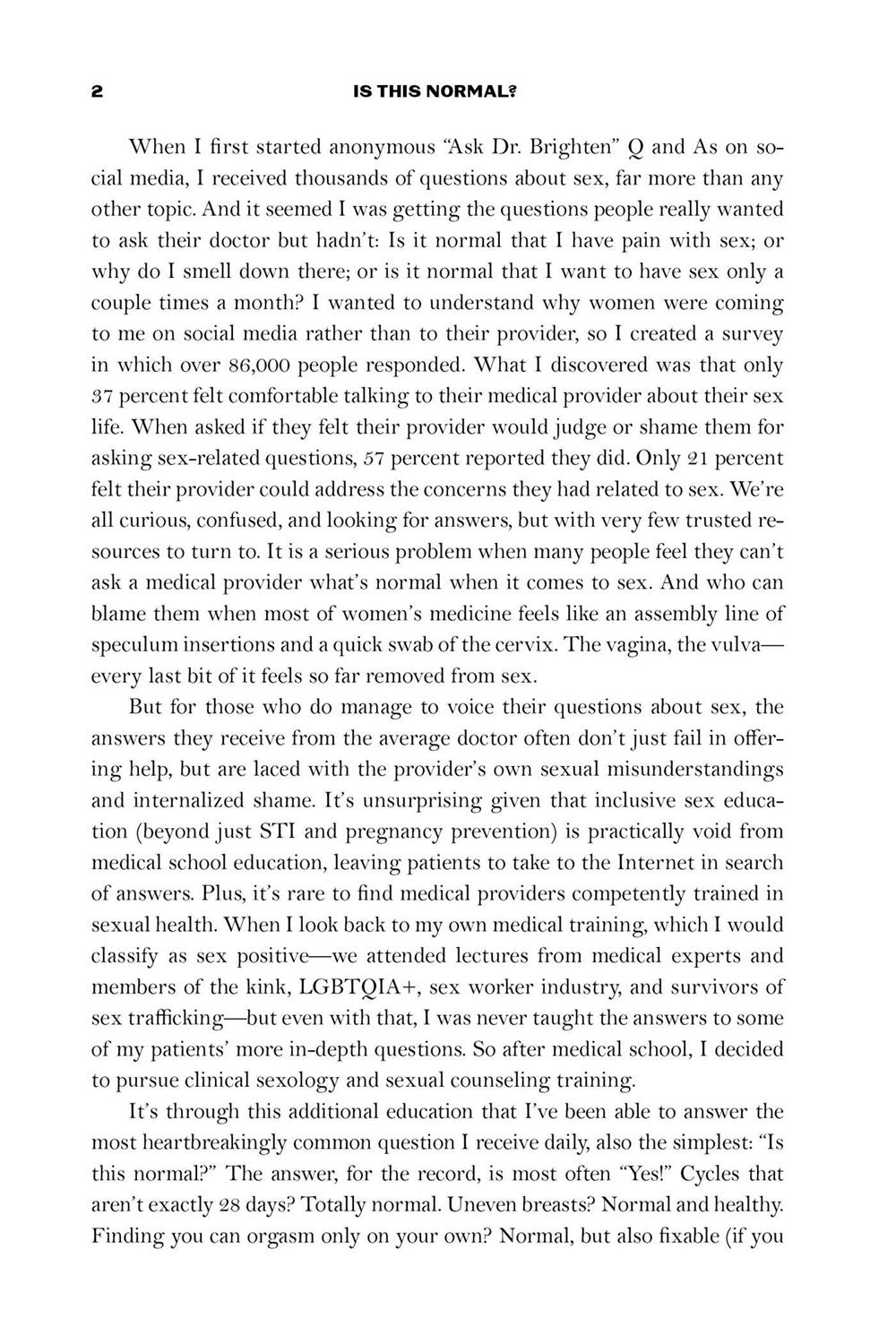 Is This Normal?: Judgment-Free Straight Talk about Your Body