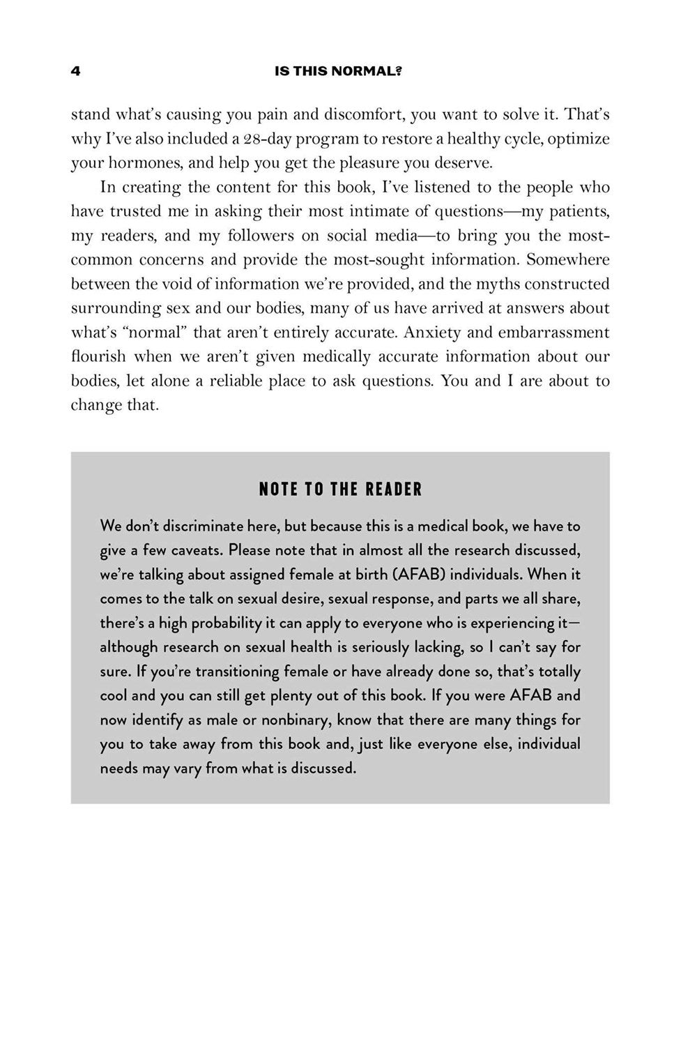 Is This Normal?: Judgment-Free Straight Talk about Your Body