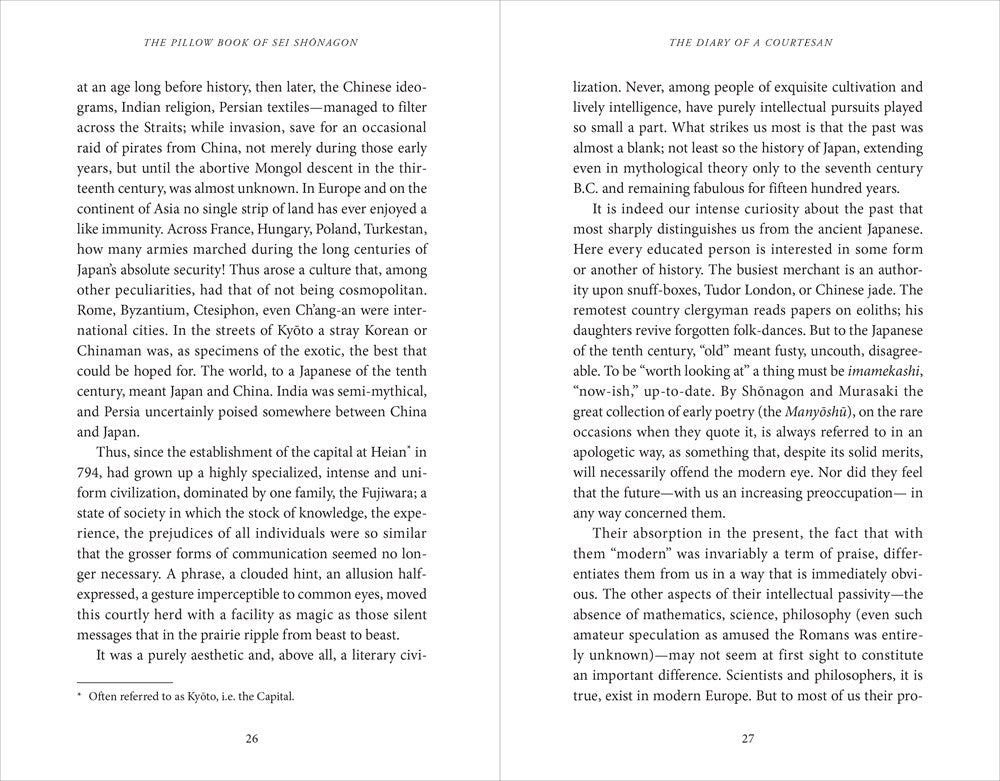 The Pillow Book of Sei Shonagon