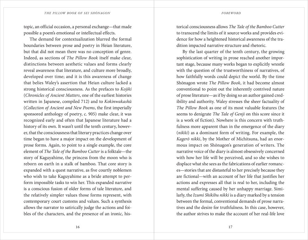 The Pillow Book of Sei Shonagon