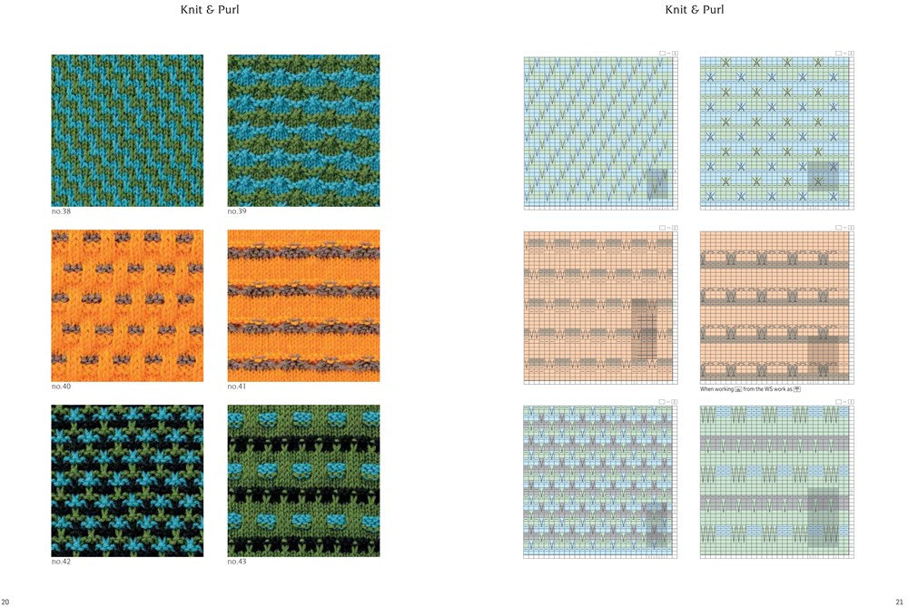 Japanese Knitting Stitches from Tokyo's Kazekobo Studio