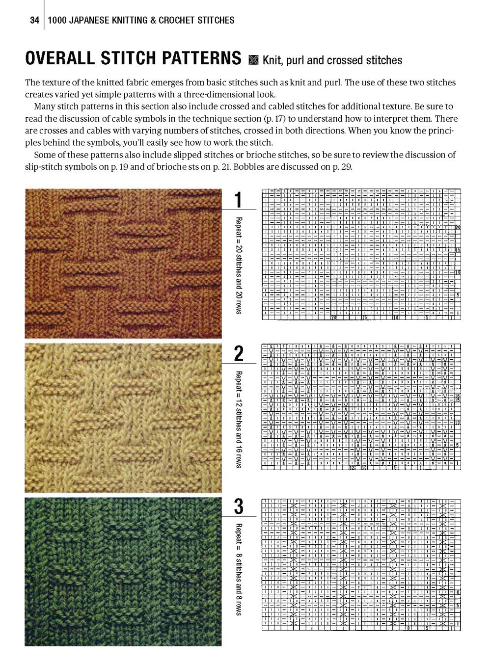 1000 Japanese Knitting & Crochet Stitches