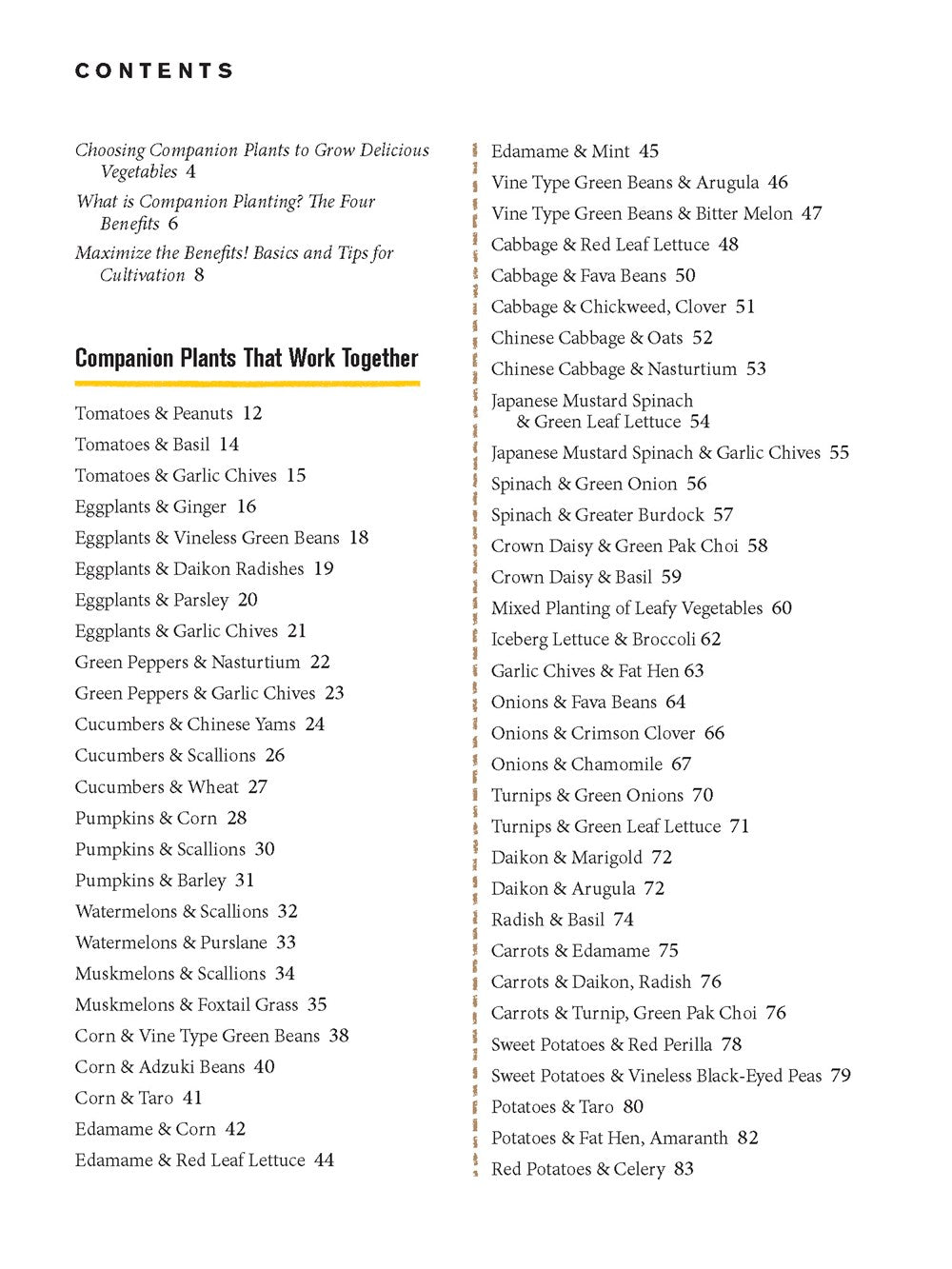 Japanese Style Companion Planting