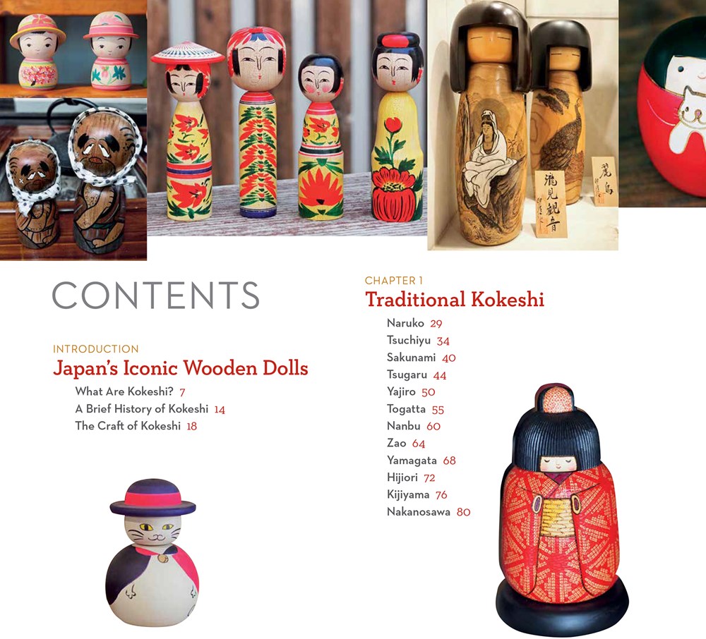 Japanese Kokeshi Dolls