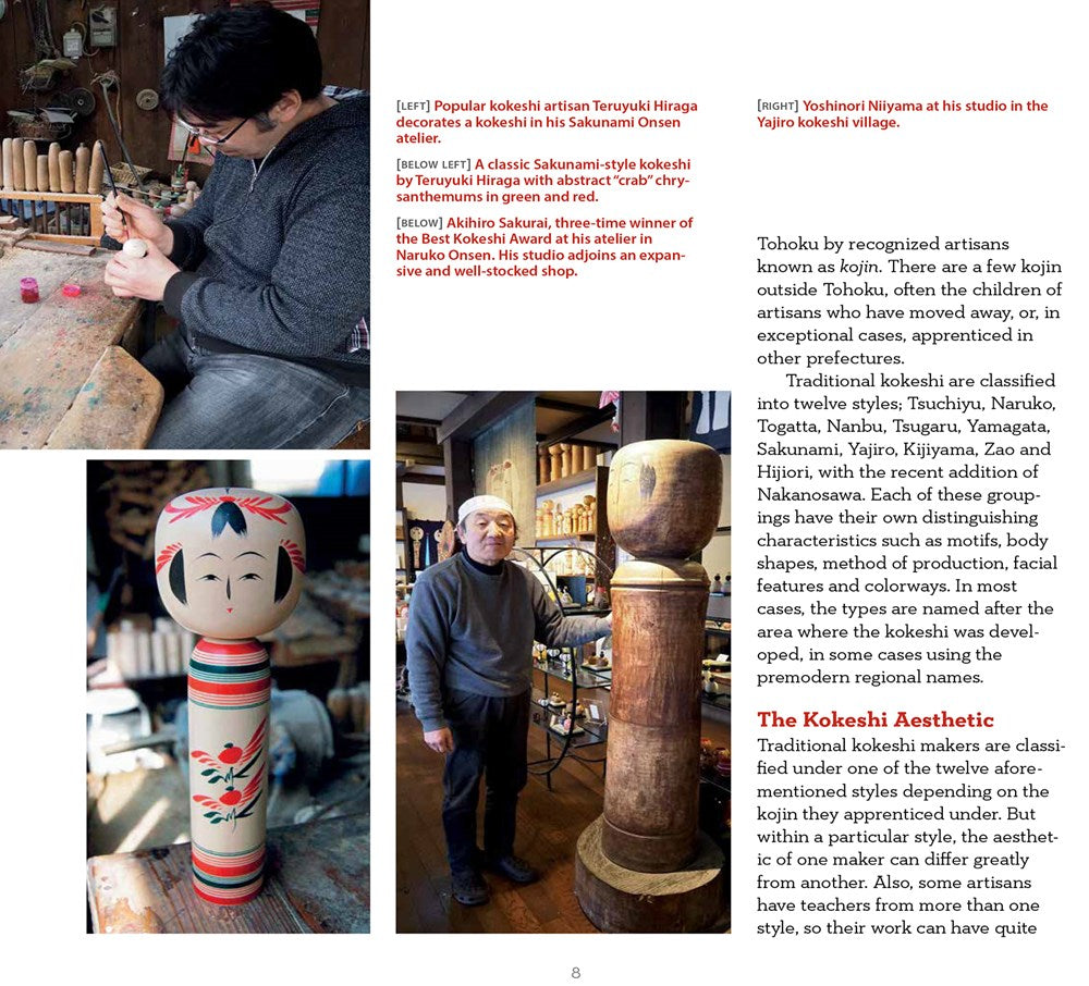 Japanese Kokeshi Dolls