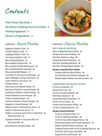 Cooking with Japanese Pickles