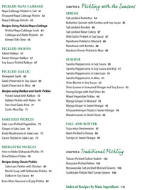 Cooking with Japanese Pickles