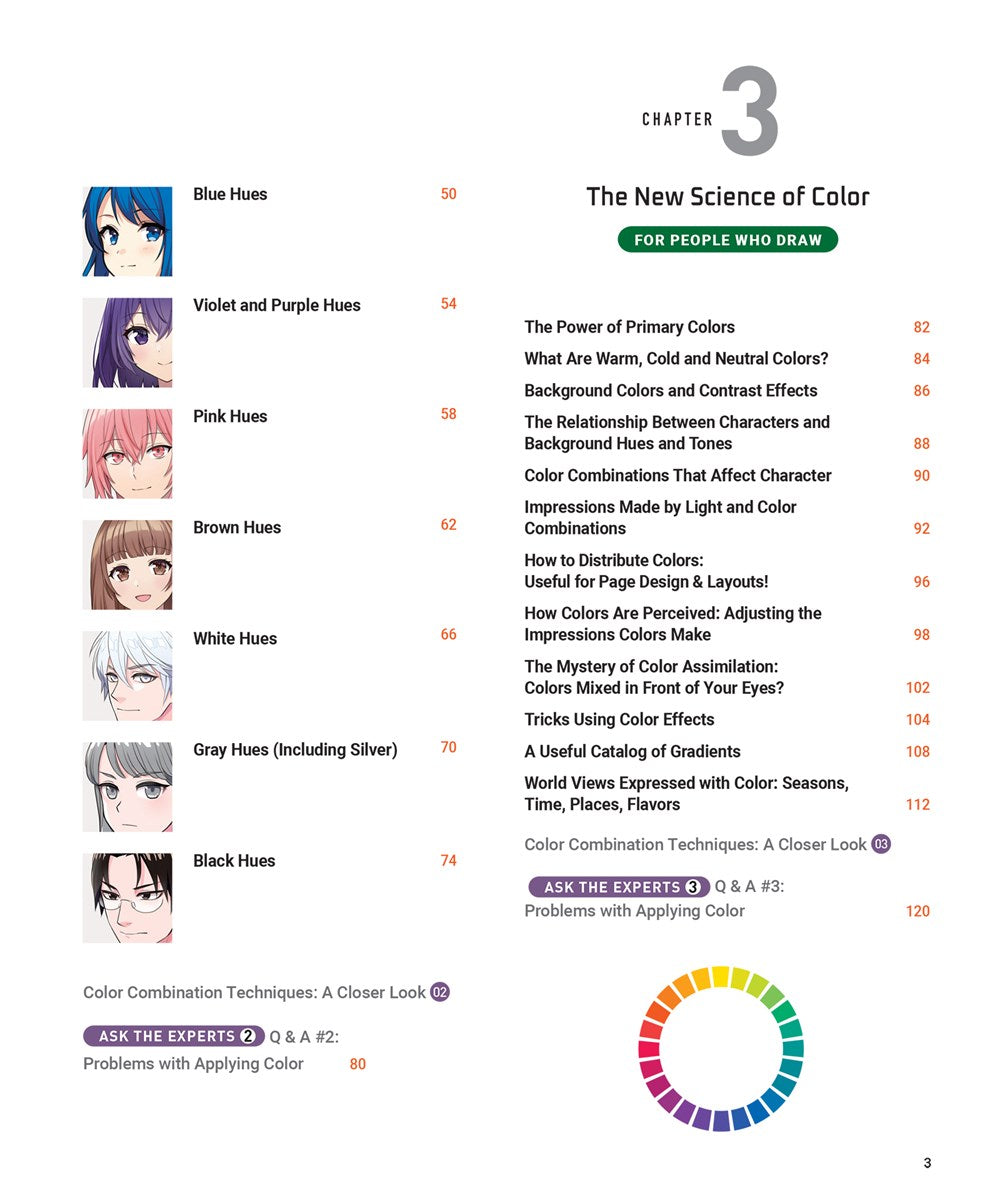 Anime & Manga Digital Coloring Guide