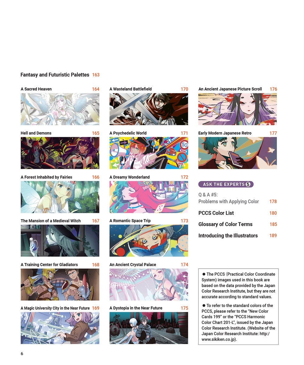 Anime & Manga Digital Coloring Guide