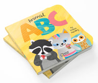 Animal ABC: Playful animals teach A to Z (Padded Board Book)