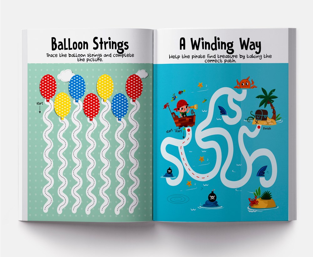 My First Book of Patterns: Pencil Control : Patterns Practice book for kids (Pattern Writing)