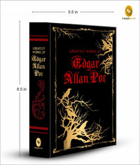 Greatest Works of Edgar Allan Poe (Deluxe Hardbound Edition): American Literature | Gothic Fiction | Horror Stories | Mystery and Suspense | Classic Horror Fiction Collection of Dark Poems | Macabre Tales | Psychological Thrillers