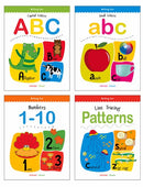 Writing Practice Boxset: Pack of 4 Books (Writing Fun: Write And Practice Capital Letters, Small Letters, Patterns and Numbers 1 to 10)