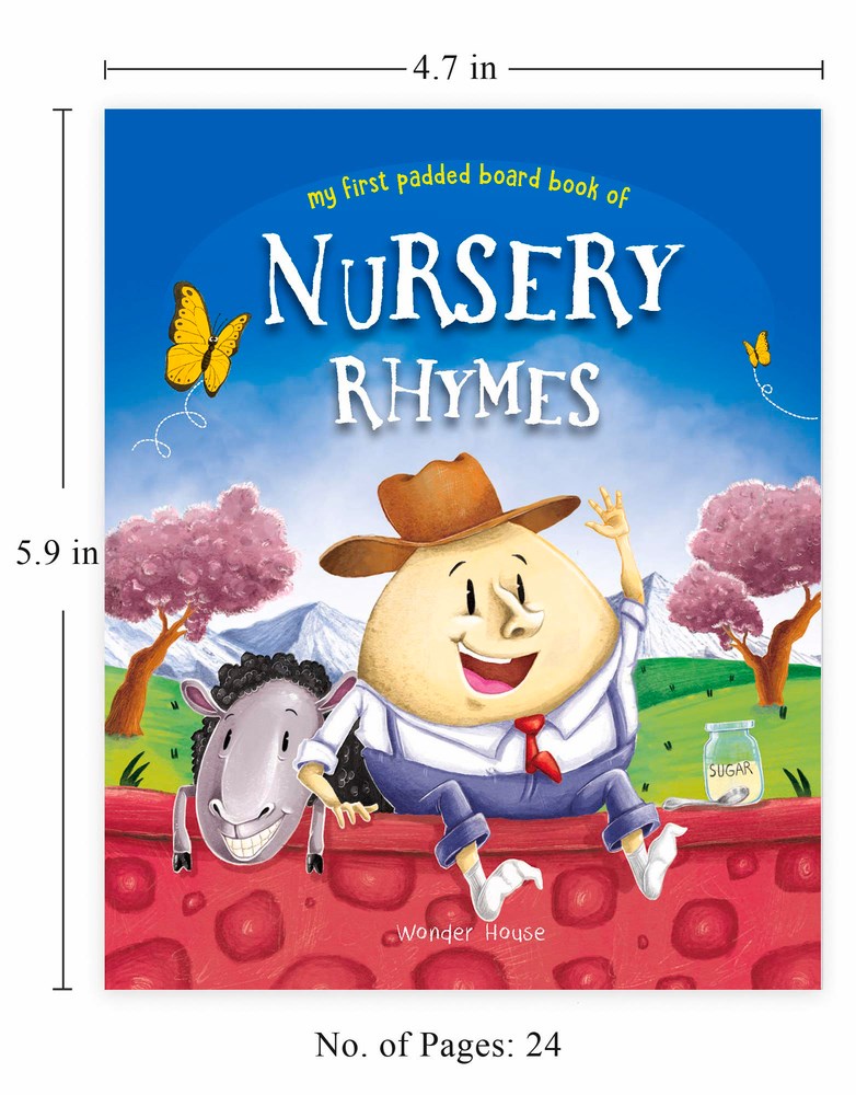 Nursery Rhymes Board Book: Illustrated Classic Nursery Rhymes