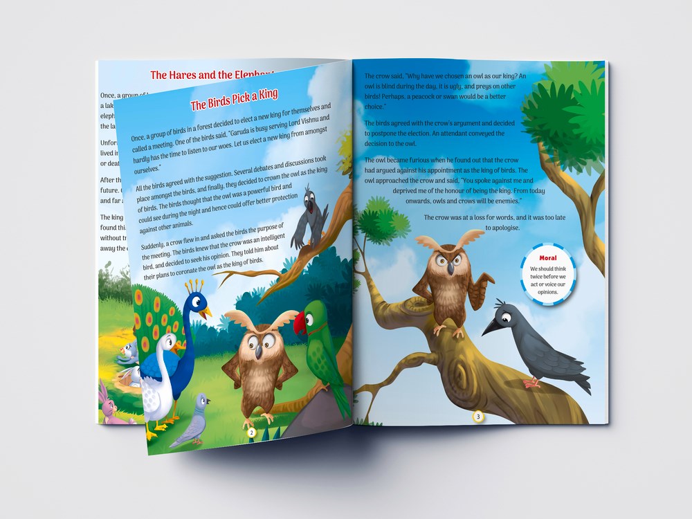 101 Tales The Great Panchatantra Collection: Collection of Witty Moral Stories For Kids For Personality Development (Hardback)