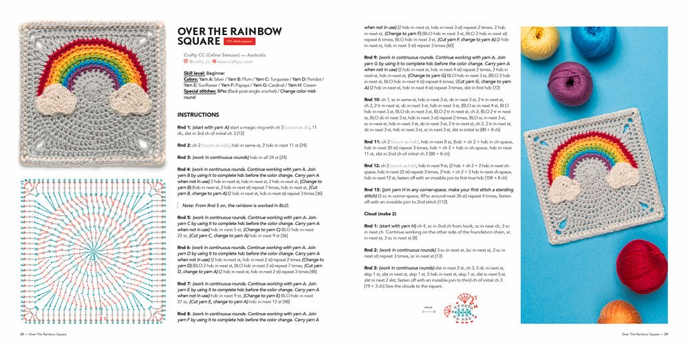 The Ultimate Granny Square Sourcebook: 100 Contemporary Motifs to Mix and Match