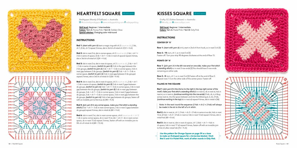 The Ultimate Granny Square Sourcebook: 100 Contemporary Motifs to Mix and Match