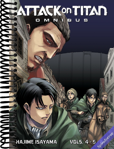 Attack on Titan Omnibus 2 (Vol. 4-6)