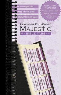 Majestic Bible Tabs Lavender