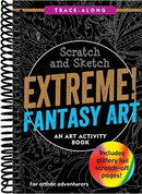 Scratch & Sketch Extreme Fantasy Art (Trace Along)