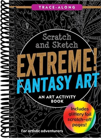 Scratch & Sketch Extreme Fantasy Art (Trace Along)
