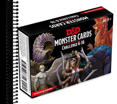 Dungeons & Dragons Spellbook Cards: Monsters 6-16 (D&D Accessory)