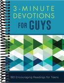 3-Minute Devotions for Guys: 180 Encouraging Readings for Teens